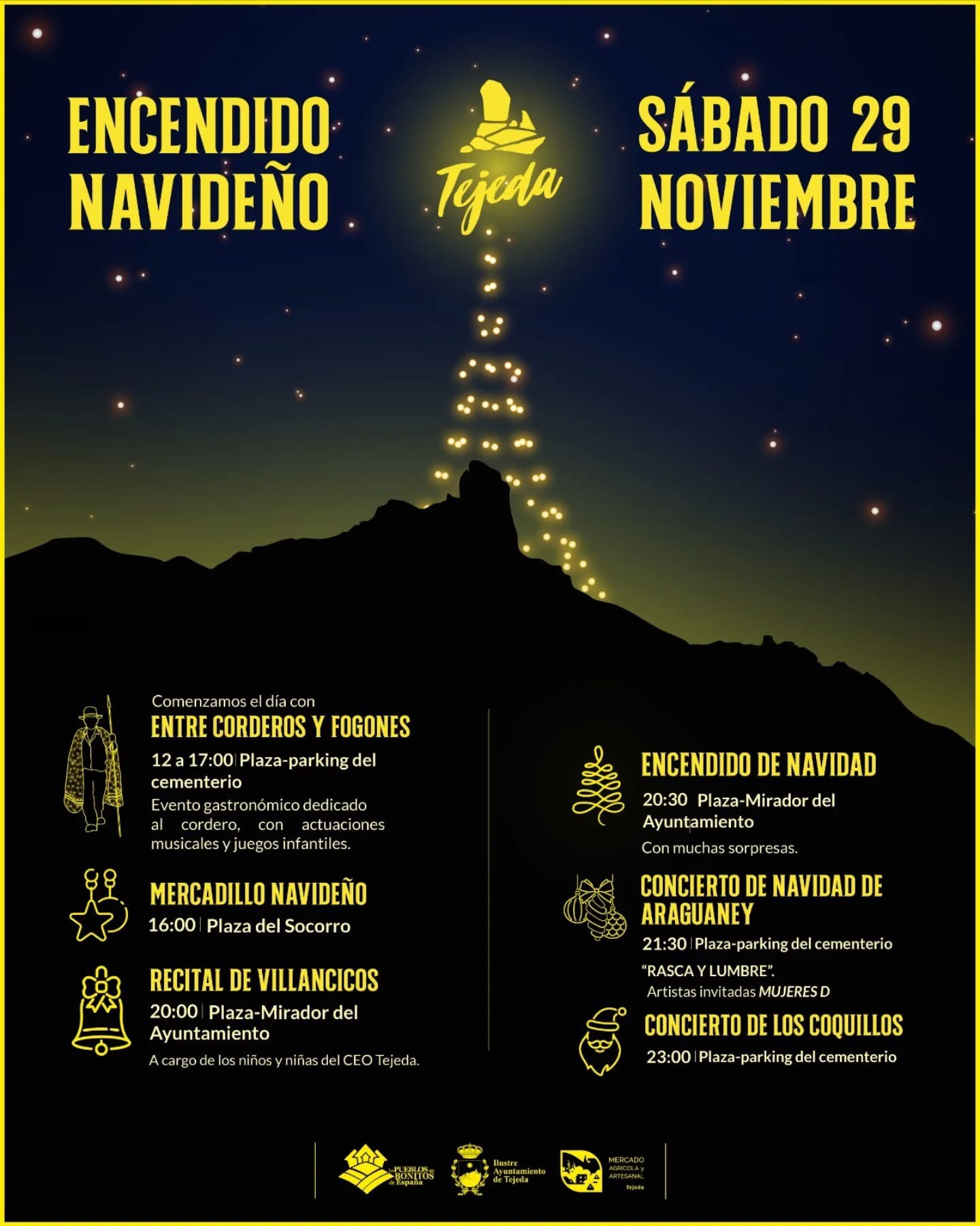 Tejeda Encendido de Navidad