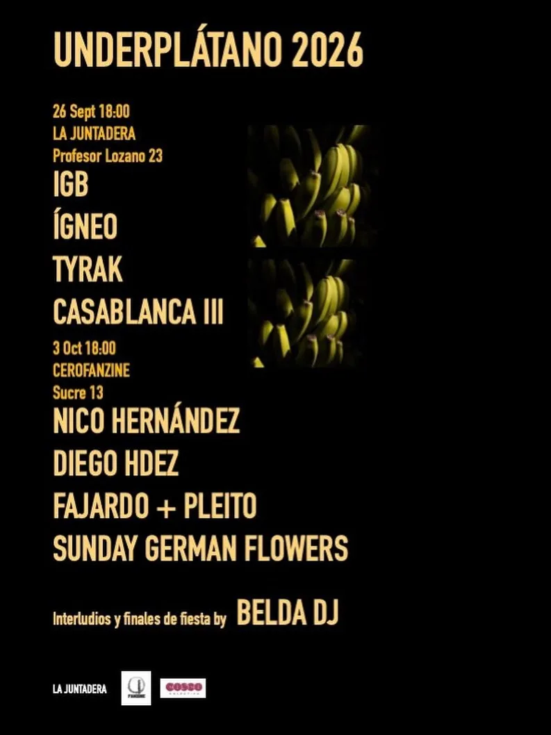 Festival Underplátano 2026