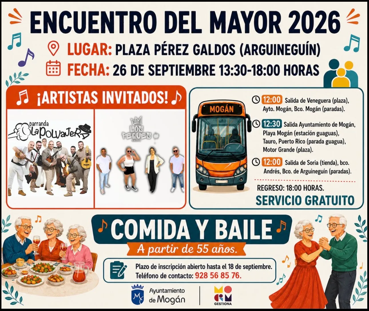 Fiesta Encuentro del Mayor 2026 Arguineguín