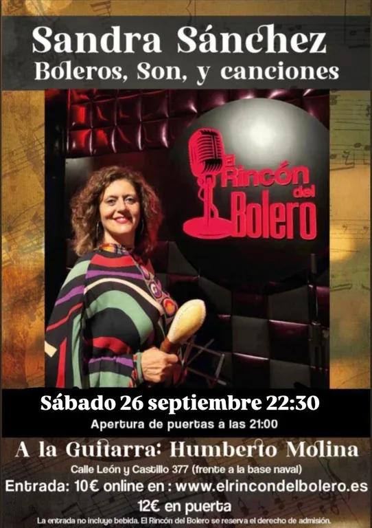 Concierto Boleros son y canciones