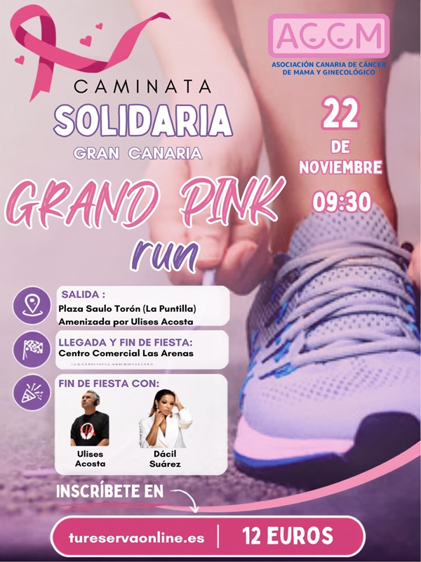 CAMINATA SOLIDARIA - GRAND PINK RUN 2026