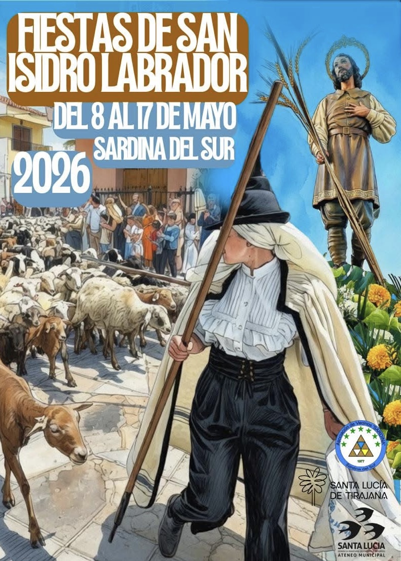 Sardina del Sur, Santa Lucía, San Isidro Labrador 2026