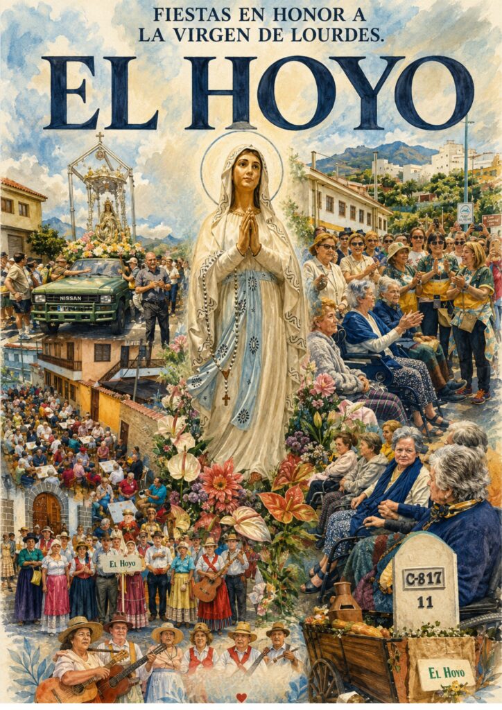 El Hoyo, Teror, Virgen de Lourdes 2026