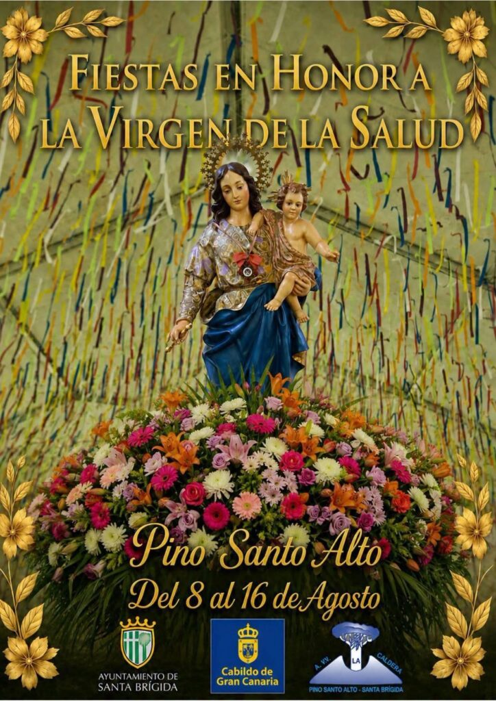 Pino Santo Alto, Santa Brígida, Virgen de La Salud 2026