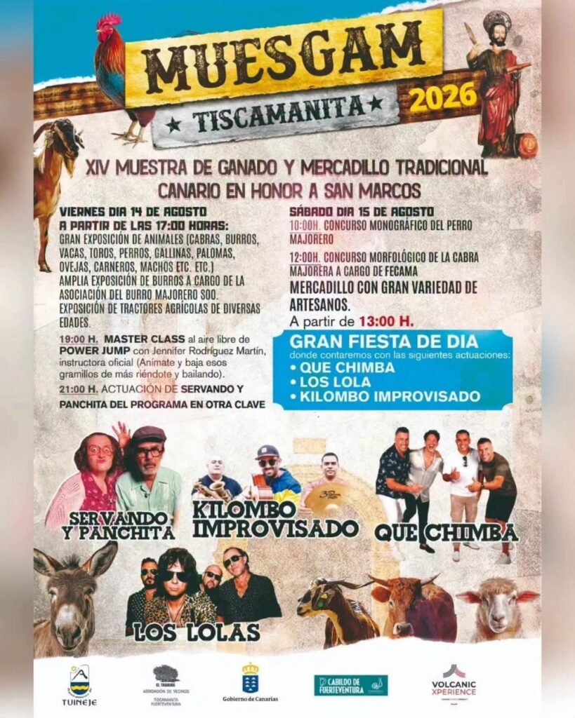 Tiscamanita, MUESGAM 2026